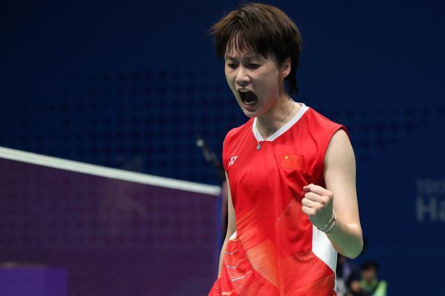 开云app下载入口官网-陈雨菲“复仇”金佳恩：领奖台我希望站得更高一点